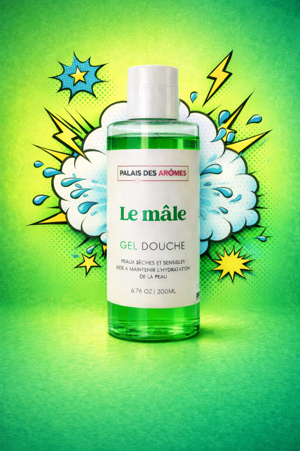 Gel douche Le Mâle - Palais des Arômes