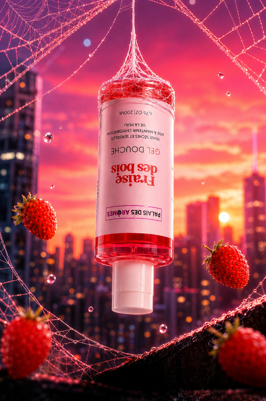 Gel douche Fraise des bois - Palais des Arômes